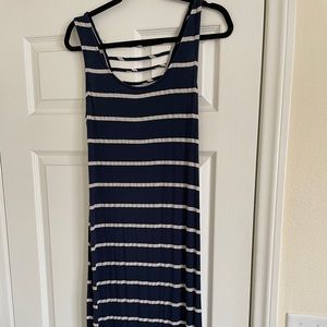 Striped maxi sundress